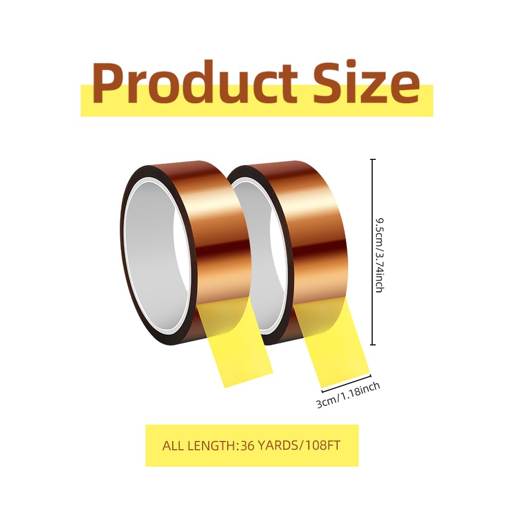 SMT Stencil Gold Finger Kapton - High-Tack Tape for Paste Masking